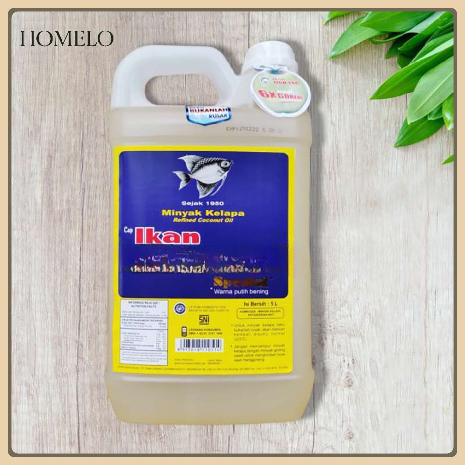 

(HOMELO) Minyak Goreng Ikan Dorang Spesial 5lt