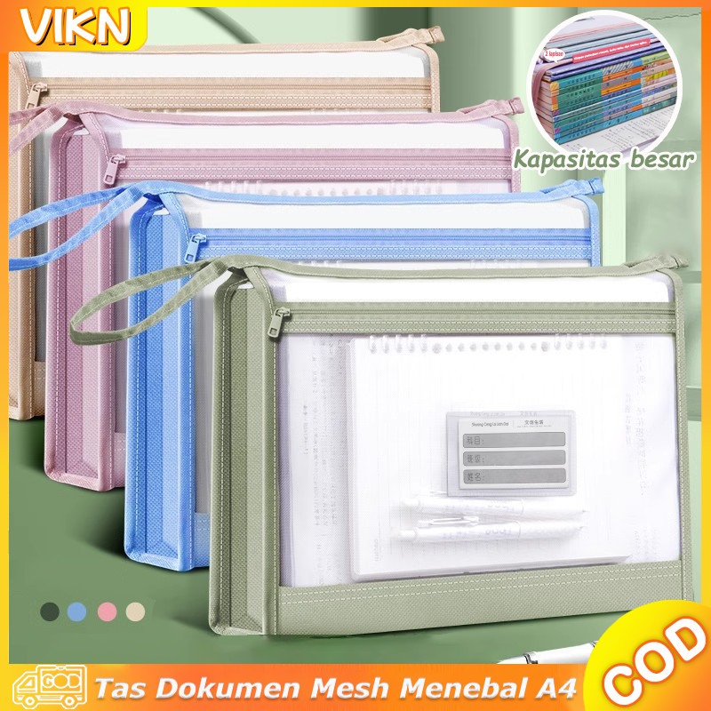 

Tas Dokumen Mesh Menebal A4 / Tas Penyimpanan Berkapasitas Besar Tiga Dimensi / Tas Penyimpanan Dokumen Transparan Mengental Dan Melebarkan