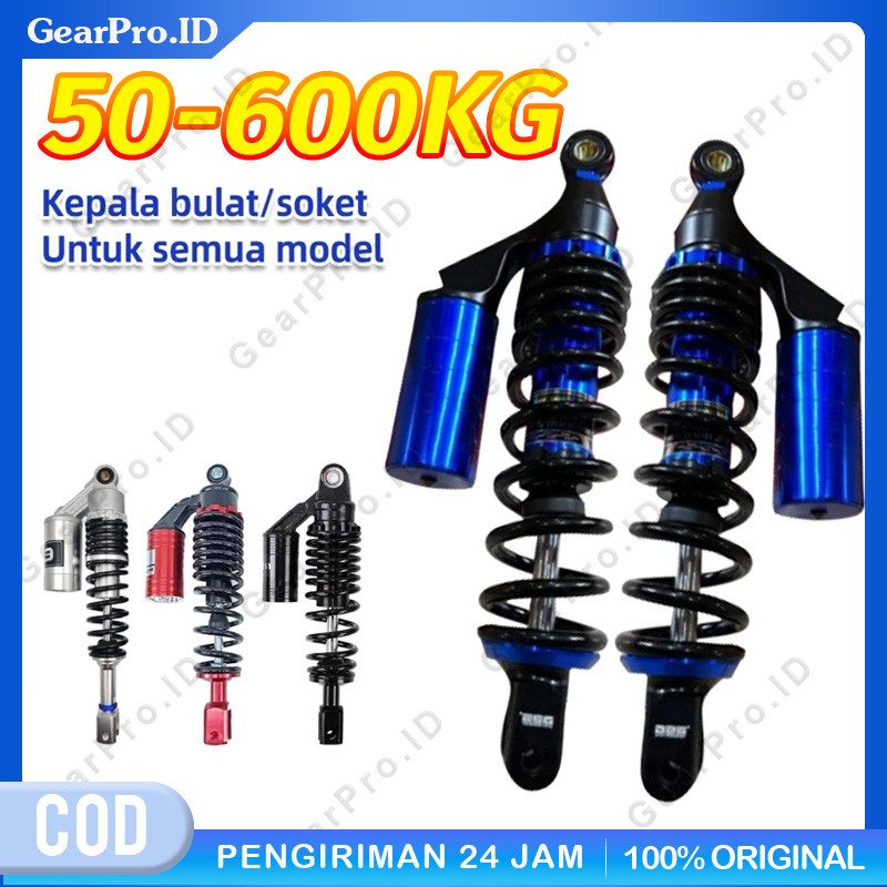 Shockbreaker Tabung Atas 310MM 330MM Belakang Motor Matic // Shock Motor Adjustable Empuk Nyaman // 
