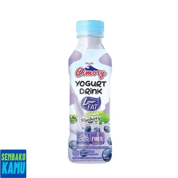 

Cimory Drink Yogurt Low Fat Bluberry 240 ml