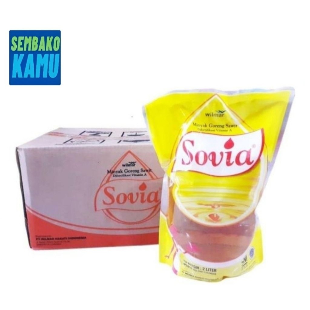 

Minyak Goreng Sovia 2 Liter - 1 Dus Isi 6 pcs