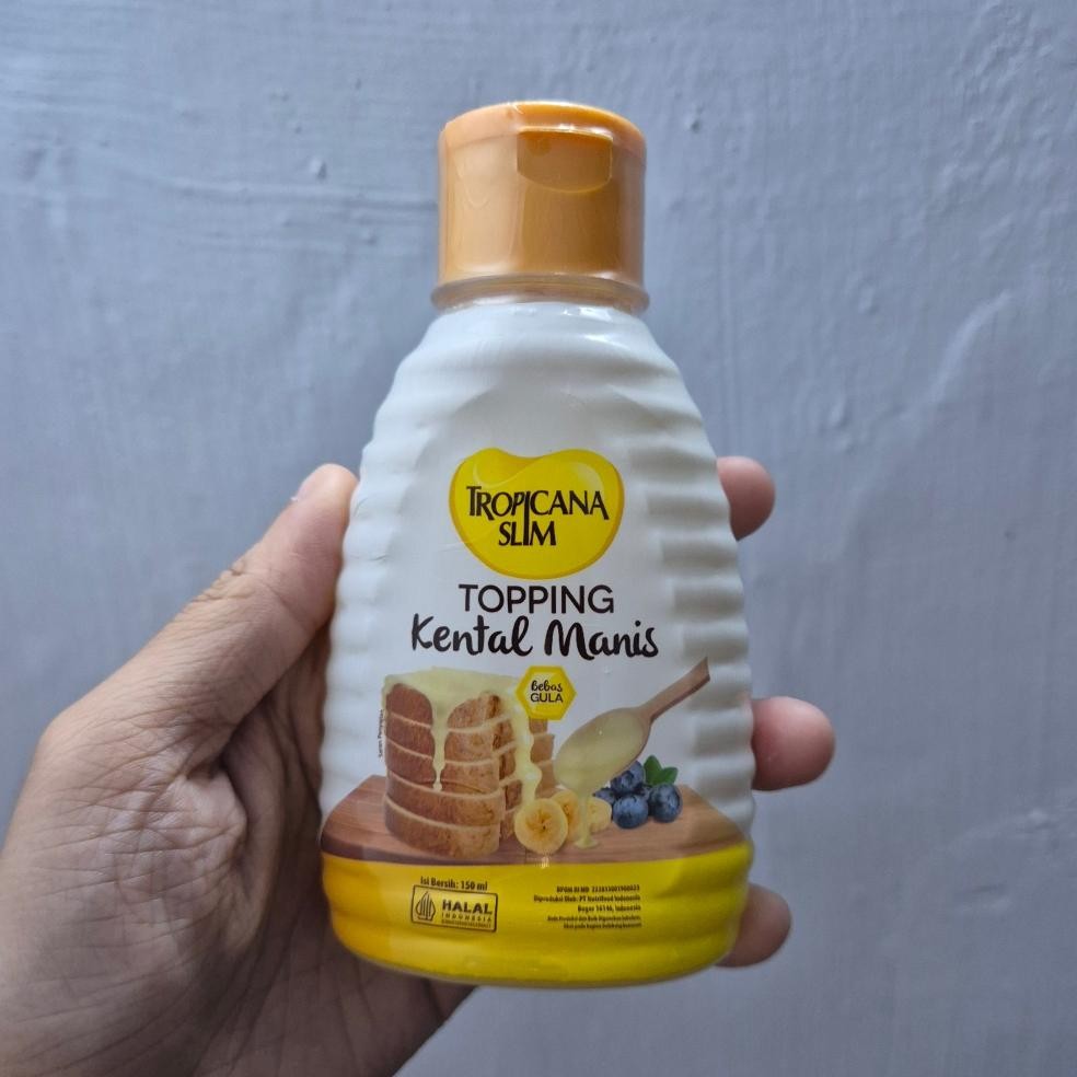 

Tropicana Slim Topping Kental Manis Bebas Gula 150gr