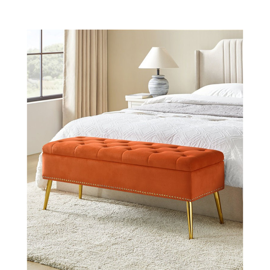 sofa storage (115x40x50)Puff / Bench / Stool Sofa Minimalis / Puff Stool sofa box penyimpanan