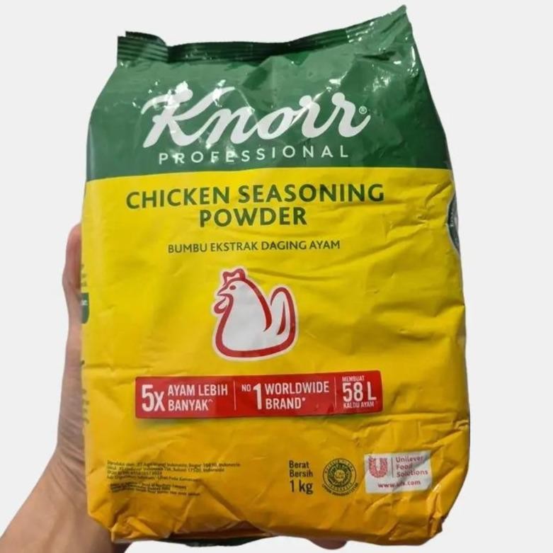 

Knorr Professional Chicken Seasoning Powder Bumbu Kaldu Ekstrak Daging Ayam 1kg
