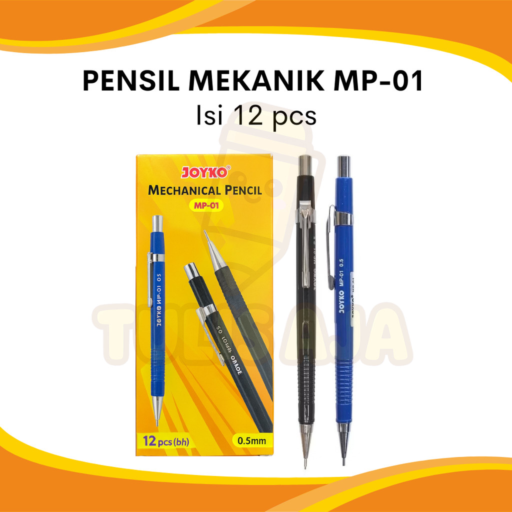 

PENSIL MEKANIK JOYKO MP-01 0.5MM PER LUSIN (12PCS)