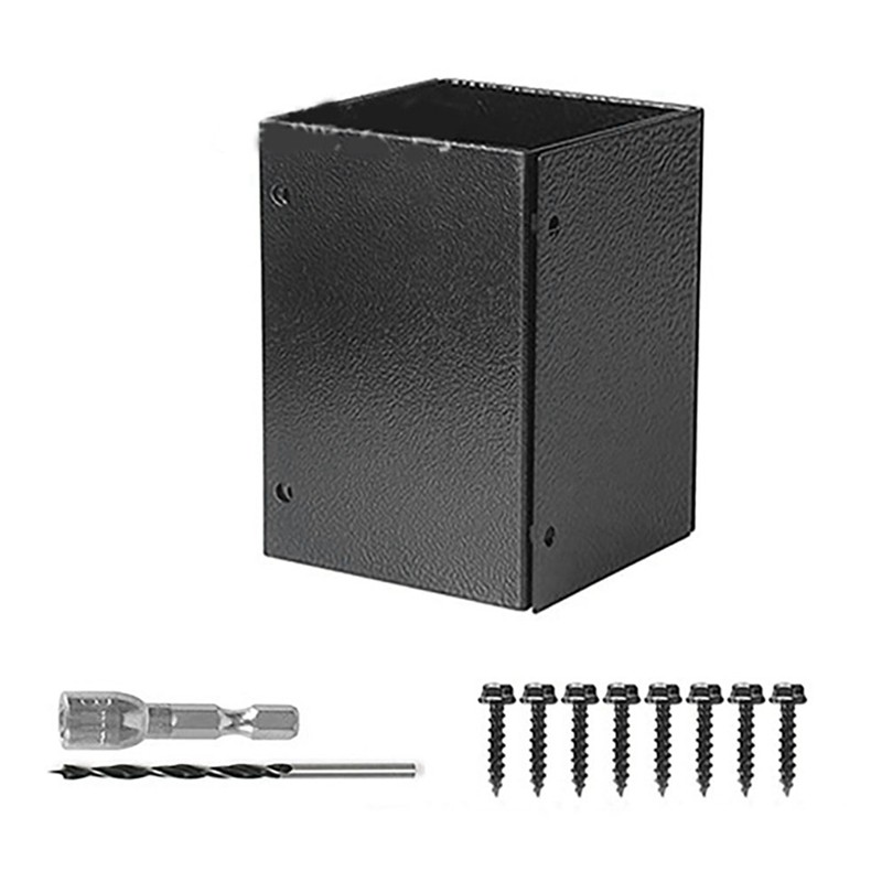 

ABKP-Post Base Protectors Guard For Wooden Mailbox Bracket, Protect Pavilion Deck Railing From Lawnmower