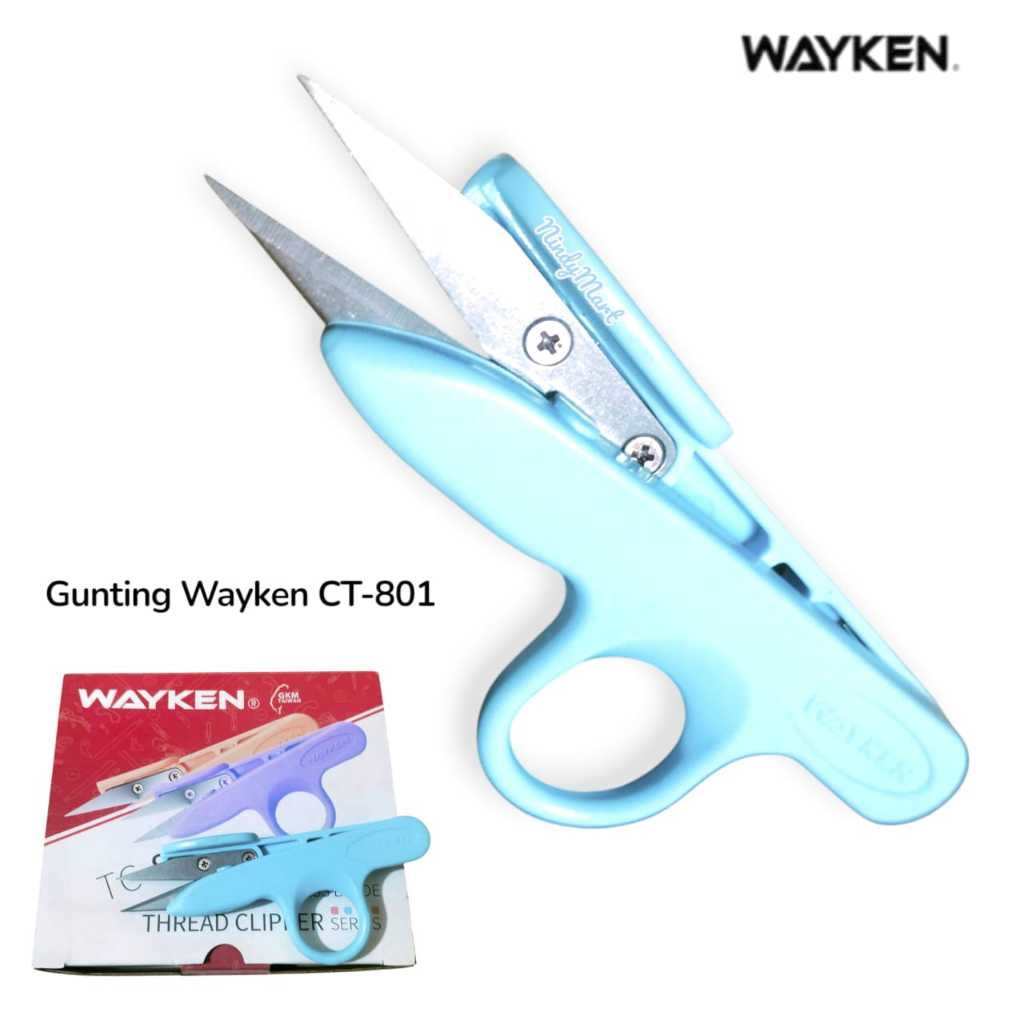 

Gunting Buang Benang WAYKEN TC-801 Gunting Cekris Anti Karat