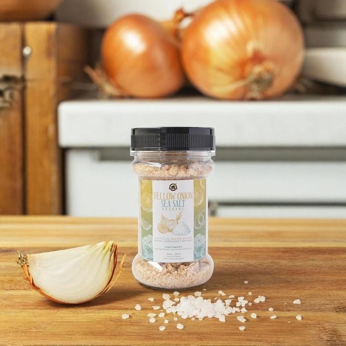 

House Of Organix Yellow Onion With Sea Salt Bawang bombay Bubuk dengan Garam Laut 100gr