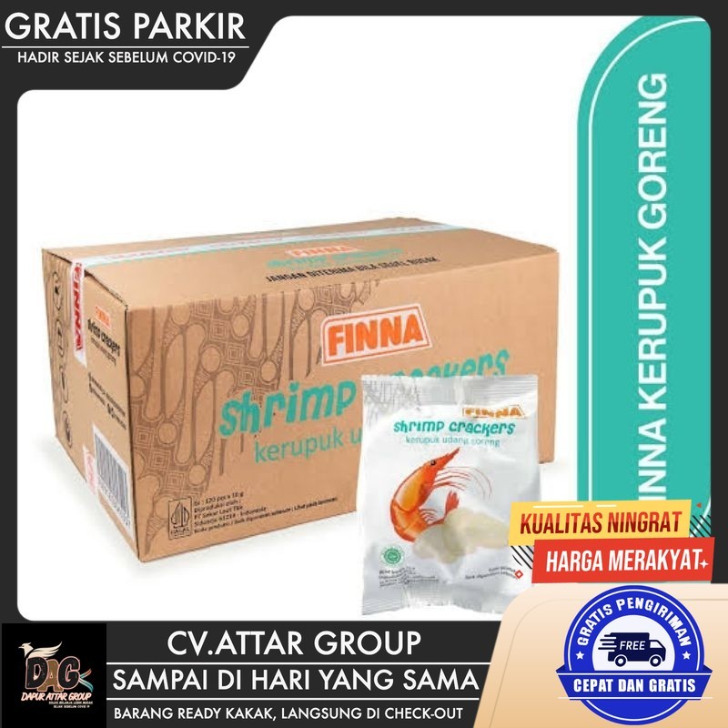 

Kerupuk Udang Finna 1 Dus