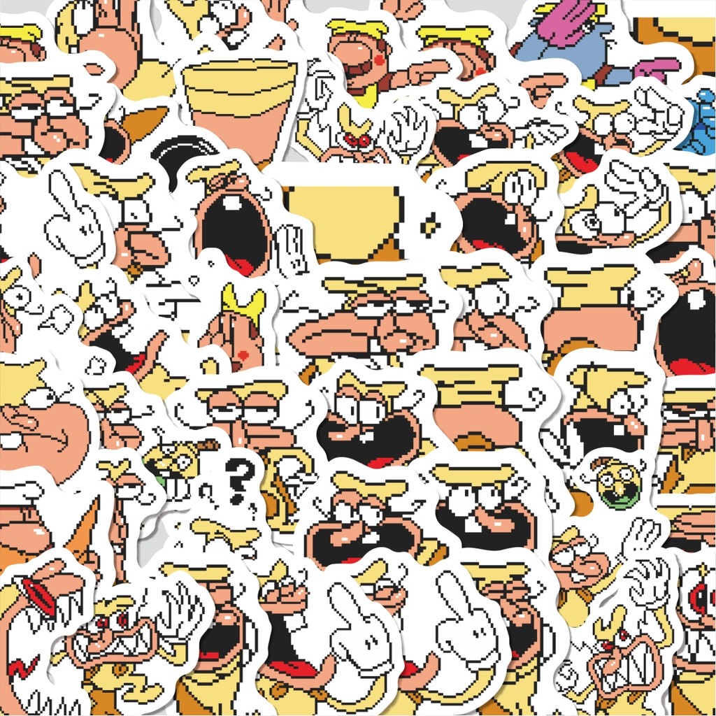 

Stiker Cutting Pack Stiker Pizza Tower V9 Isi 100Pcs Series Aesthetic Lucu Keren Untuk Koper Bahan Vynil