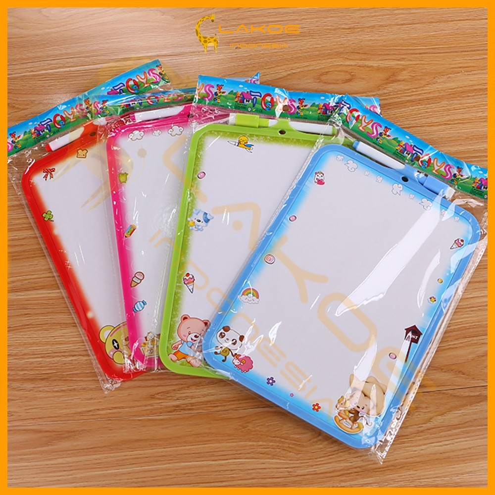 

[MAC] papan tulis kecil untuk anak mini whiteboard Mainan white board kecil