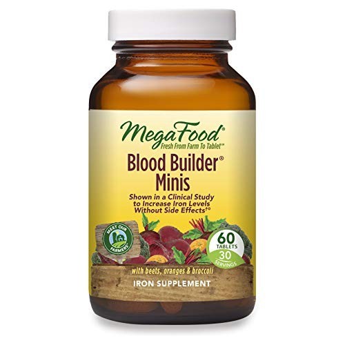 MegaFood, Blood Builder Minis, Daily Iron Supplement and