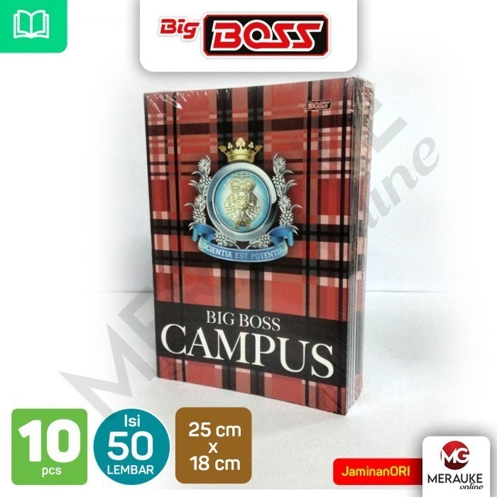 

Buku Tulis BigBoss Campus 50 Lembar