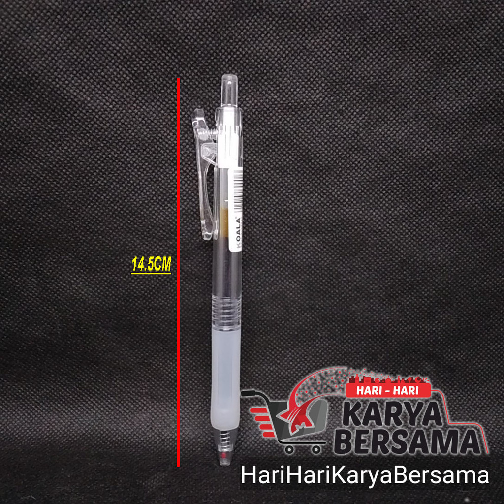 

PULPEN KOALA GEL PEN BLACK GP-189