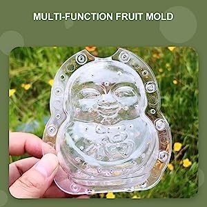 LM99 Cetakan Buah / fruit mold bentuk Happy Budha cocok untuk pear
