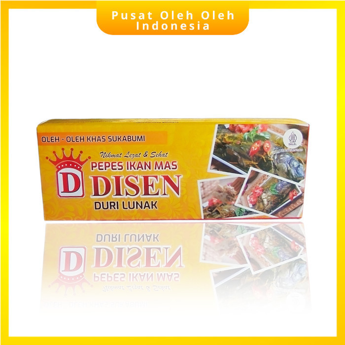 

Pepes Ikan Mas Duri Lunak Fresh Frozen Merk Disen Kukus Panggang Oleh Oleh Khas Sukabumi