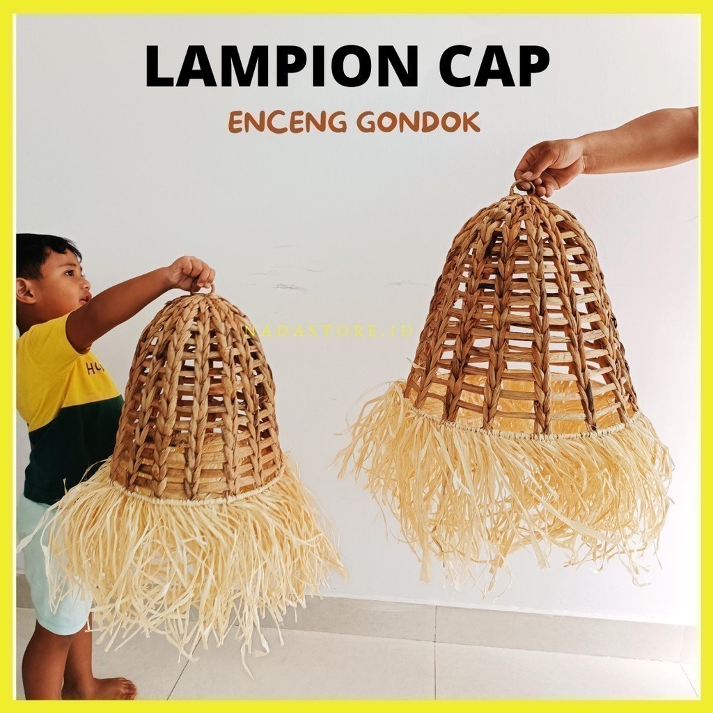 Qlola Money Hiasan Lampu Gantung / Kap Lampu Anyaman All Varian / Lampion Gantung