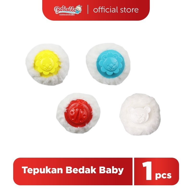 RELIABLE MURAH TEPUKAN BEDAK BAYI PUFF BEDAK LEMBUT POWDER SPONGE