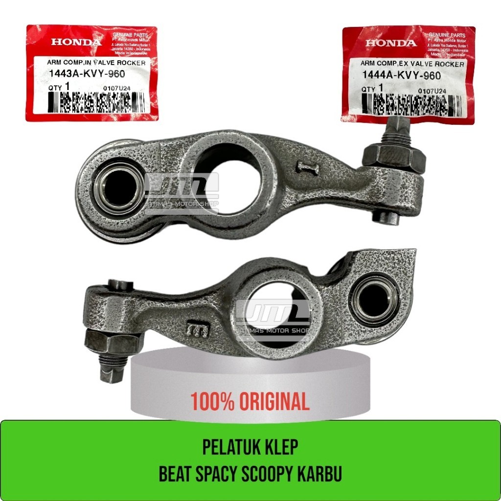 Pelatuk klep beat spacy scoopy karbu 1443A-KVY-960 1444A-KVY-960