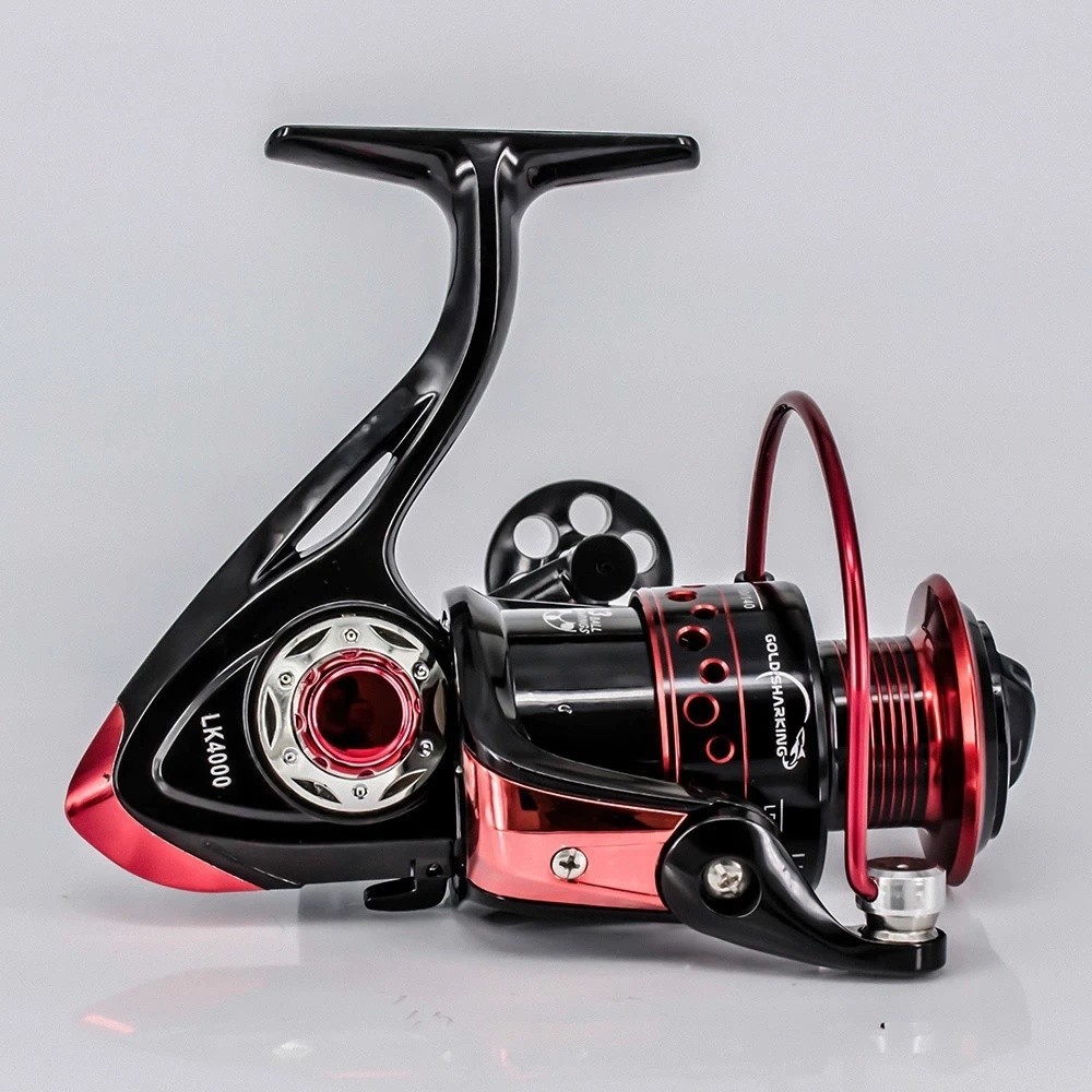 CUCI GUDANG CORALOV reel pancing besi CNC handle Alat Spinning Gulungan Pancing fishing reel murah