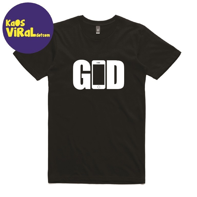 BAJU KAOS TRETAN MUSLIM COKI PARDEDE GOD SMART PHONE T-SHIRT