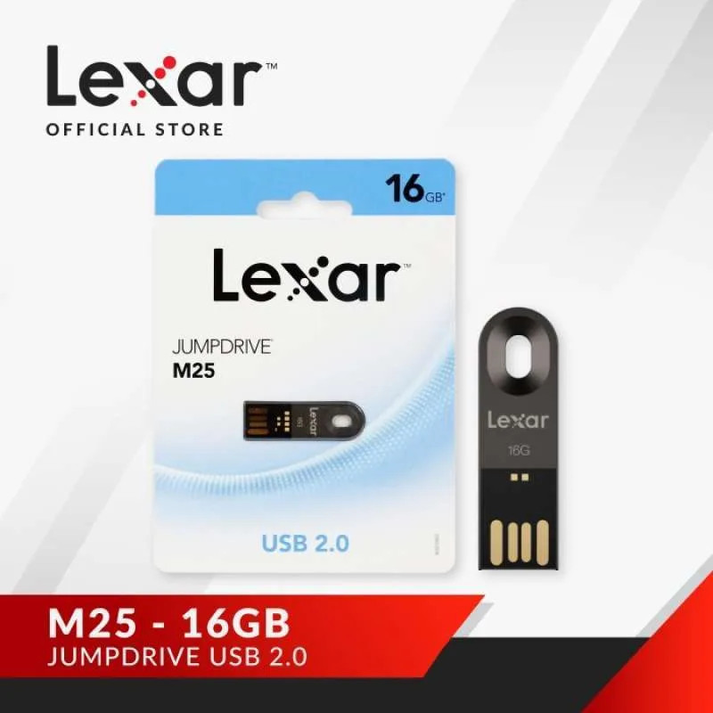 Lexar Flashdisk 16GB USB 2.0 M25 - Original