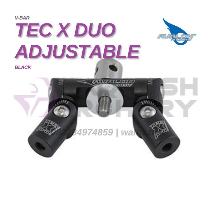 AVALON TEC X DUO ADJUSTABLE V-BAR VBar 5/16 Recurve Standard Original