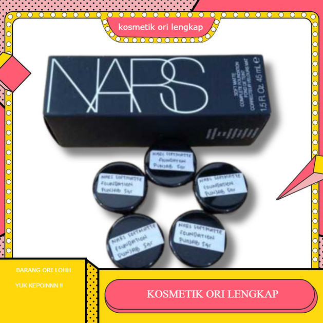 NARS Soft Matte Complete Foundation Share In Jar | foundation anti crack ||