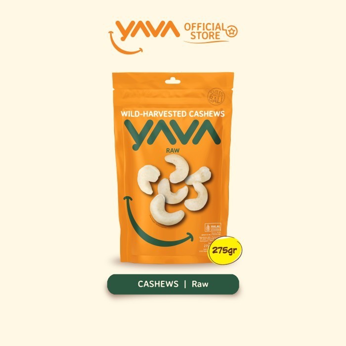 

YAVA Cashew Raw 275g