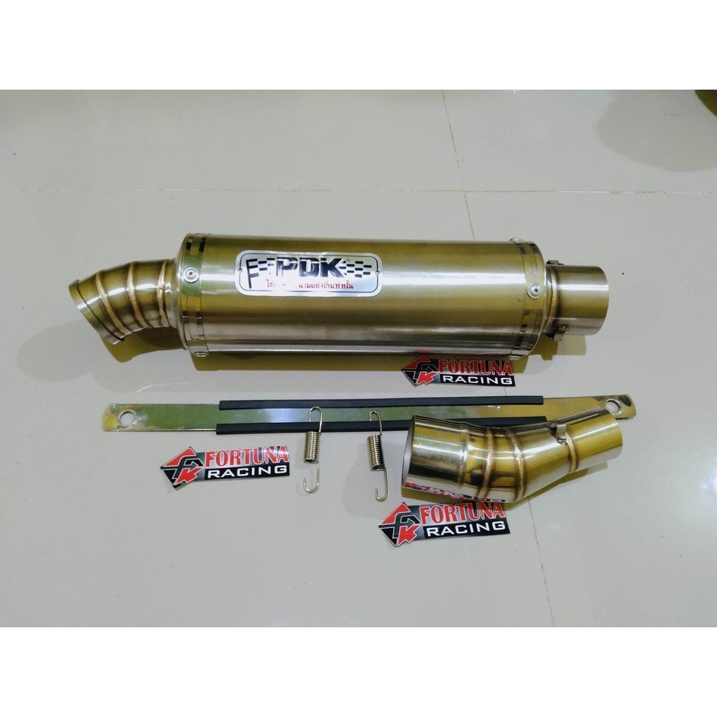 Slencer PDk + slip-on Ninja 250fi