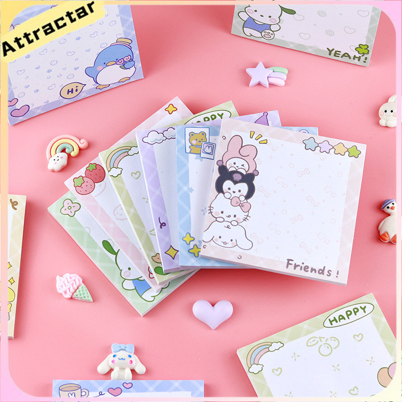 

Lucu Kartun Gadis Memo Buku Sanrio Sticky Notes Pesan Siswa T-times Sticker