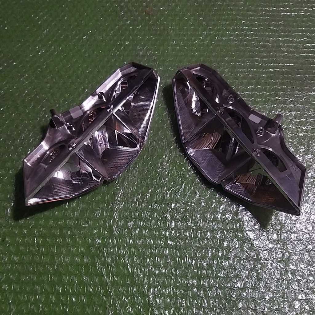 reflektor krum mika kaca lampu depan cbr 150r LED kanan kiri original FP-05