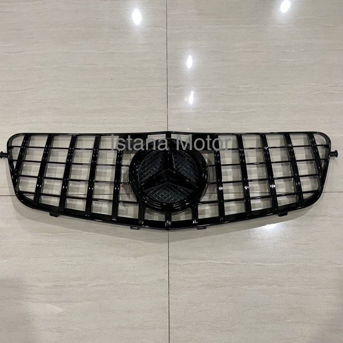 Grill GT Mercedes w212 E200 E300 2010-2013 black