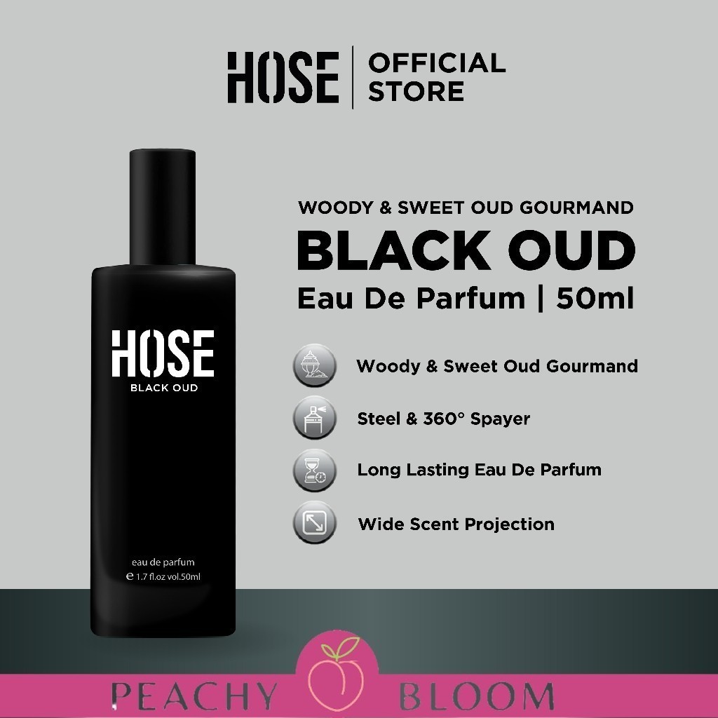 HOSE Eau De Parfum Black Oud 50ml