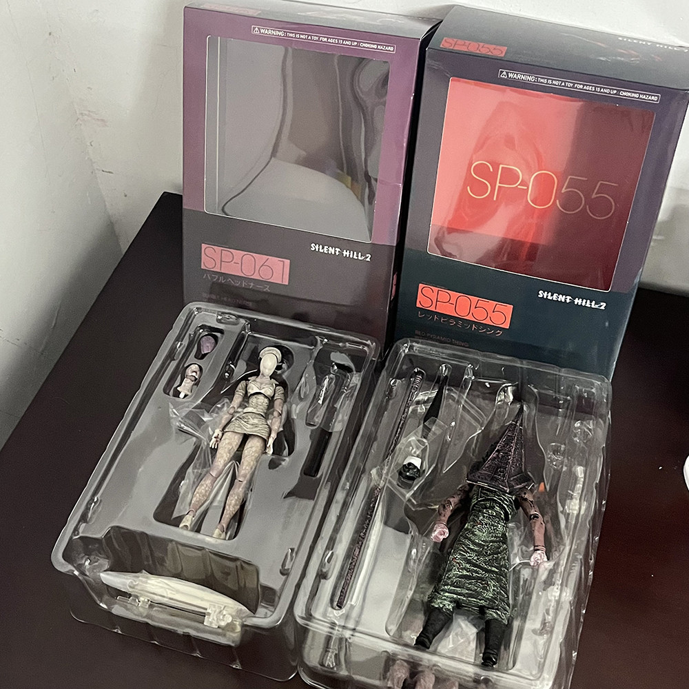 Figma Silent Hill 2 Figure Red Pyramd Thing Figma SP055 Bubble Head Nurse Sp061 Action Figure PVC Co