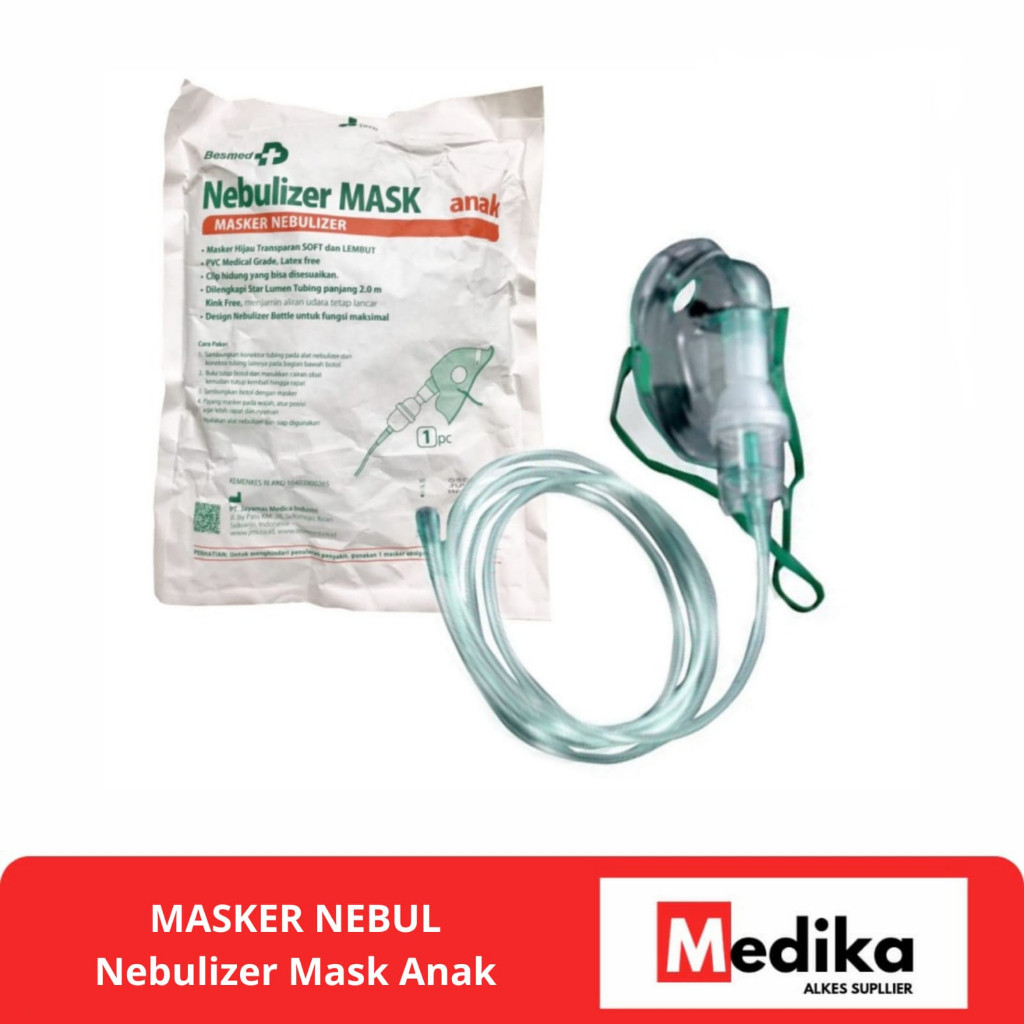 Masker Nebulizer Anak Besmed