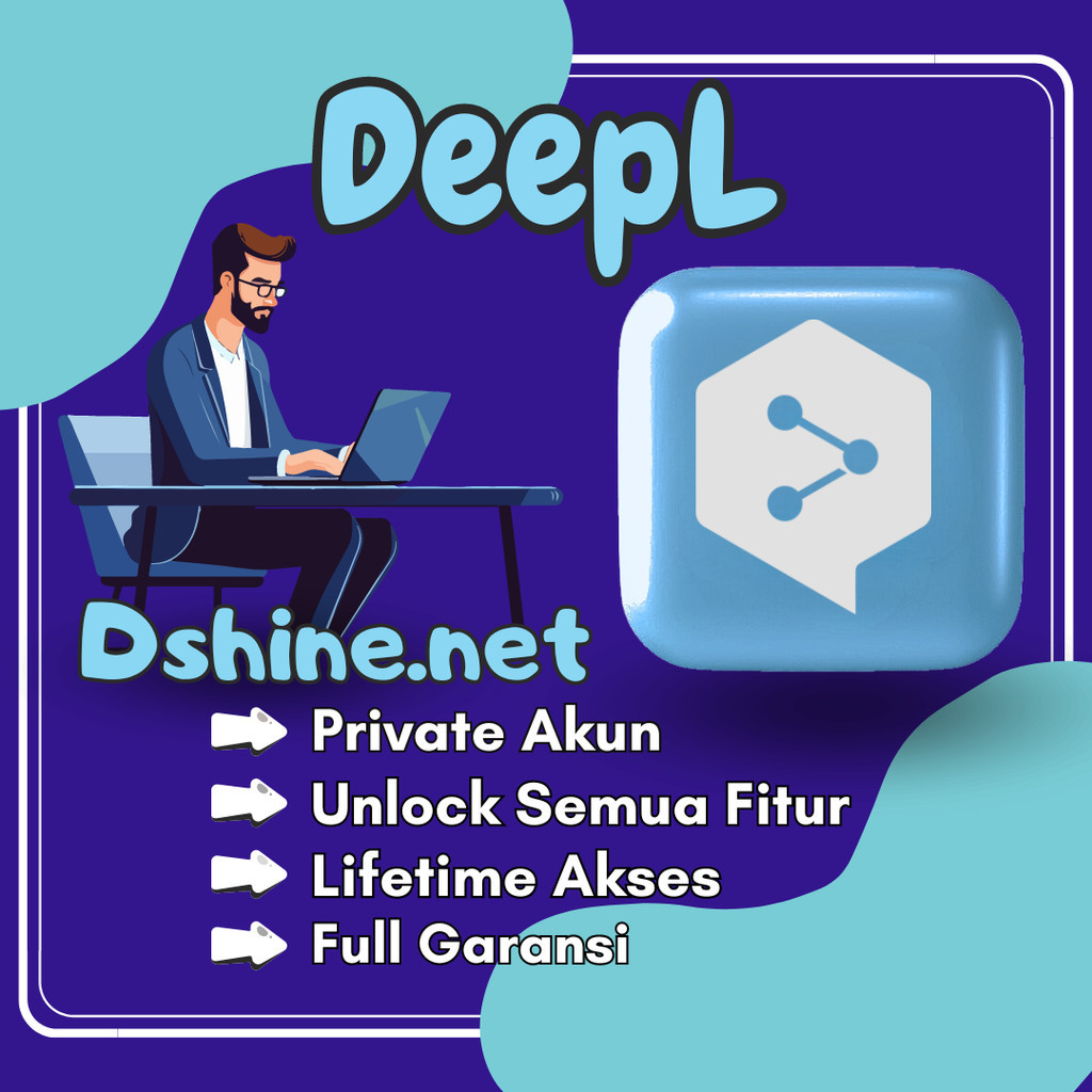 Deepl premium murah Privat setahun full garansi
