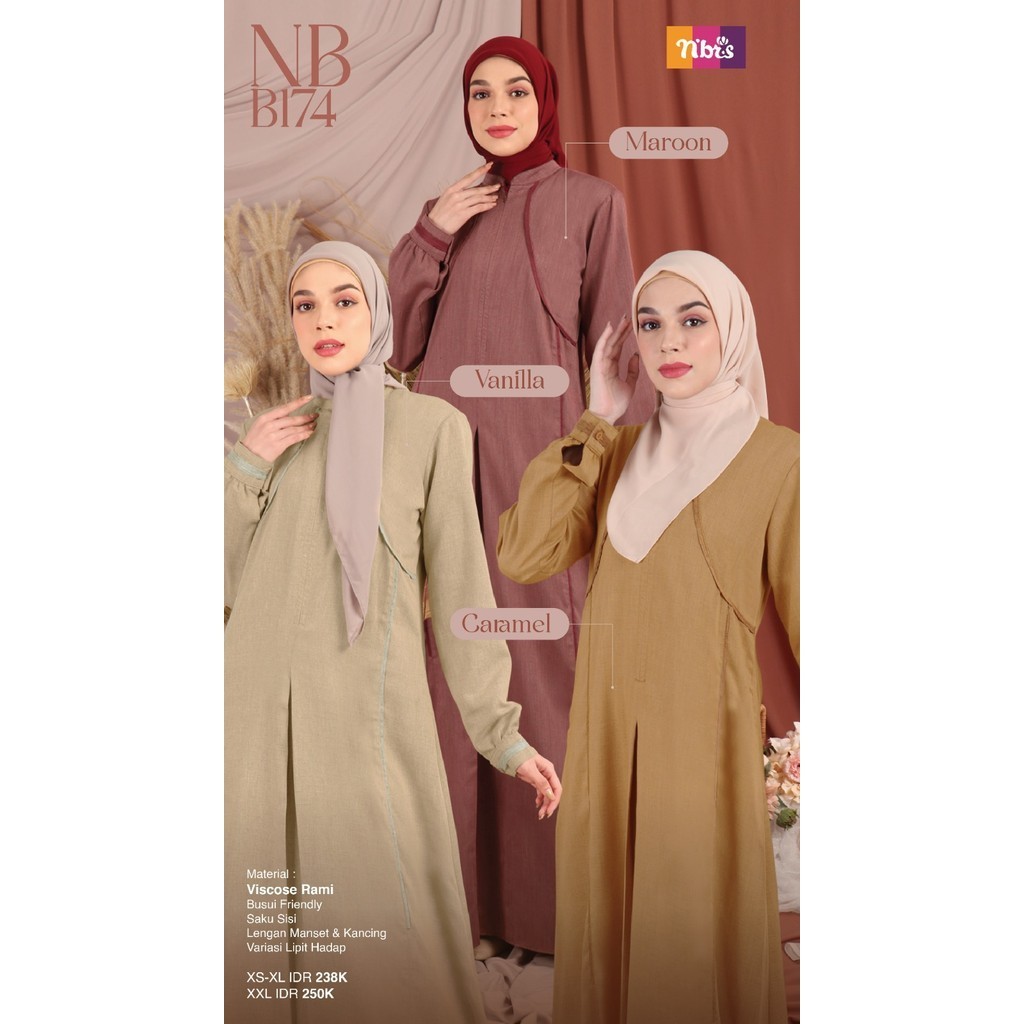 Nb B174 Gamis by Nibras