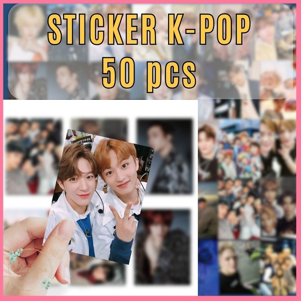 

Set 50pcs Sticker NCT BTS EXO Kpop Aksesoris Fangirl Fanboy GROSIR