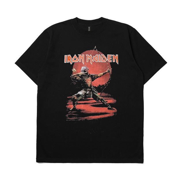 【COD】 NEW T-Shirt Band Iron Maiden Senjutsu Eddie Archer KAOS