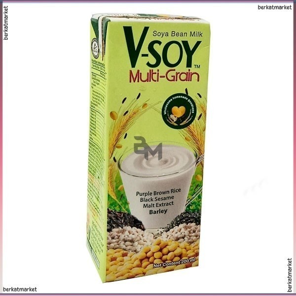 

VSOY MULTI GRAIN SOYMILK 200 ML SUSU