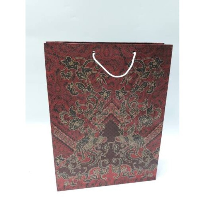 

2 Pcs Paper bag batik ukuran folio 35x25x9cm