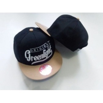 Topi Snapback Pria Boordir Timbul Greenlight Topi Original Distro Premium Topi Hip-Hop Pria Wanita C