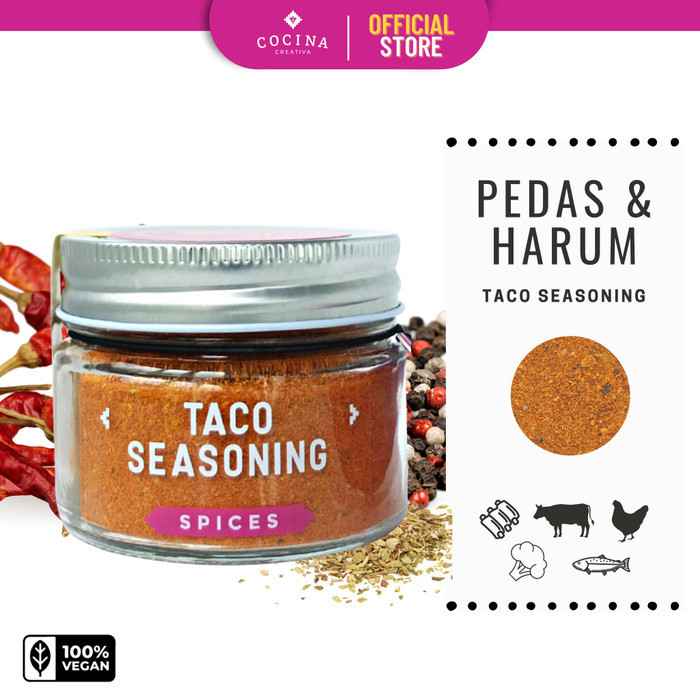 

TERJUAL Cocina Creativa Taco Seasoning - 60g - Spice