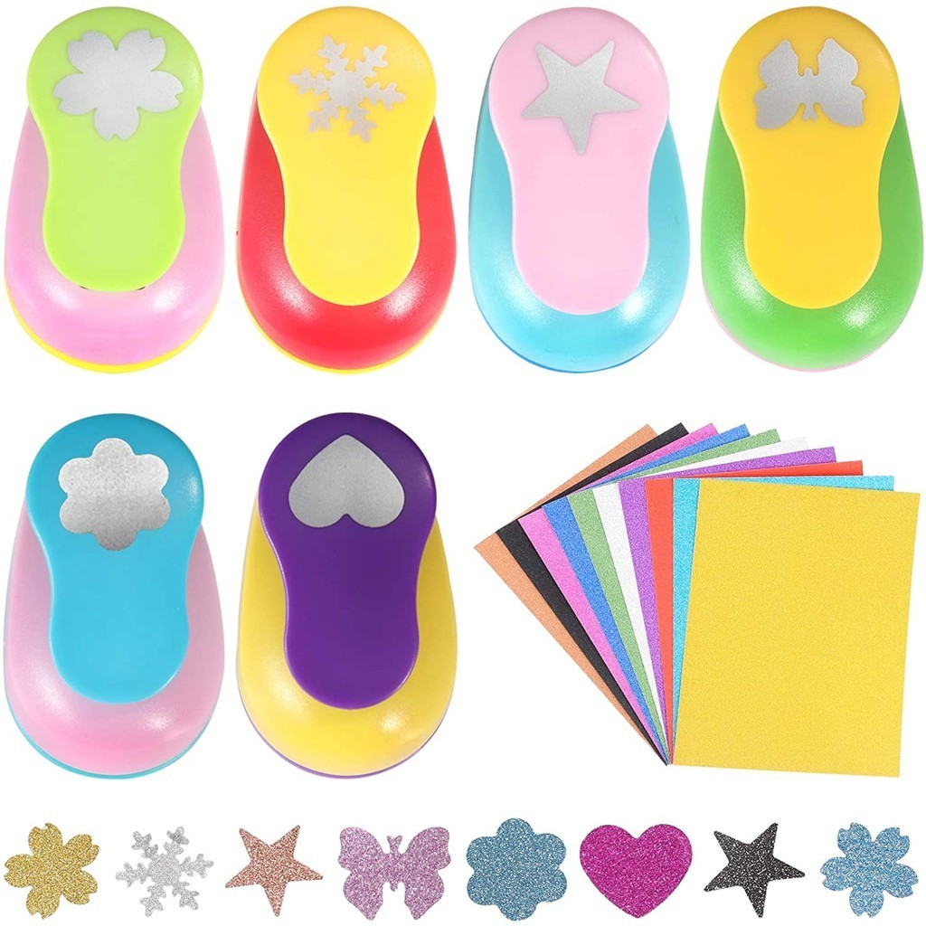 

DIY Children Scrapbooking Paper-cut Hole Punch Animal Shape Multi-pattern Craft hole Puncher Children Creative Handmade Toys