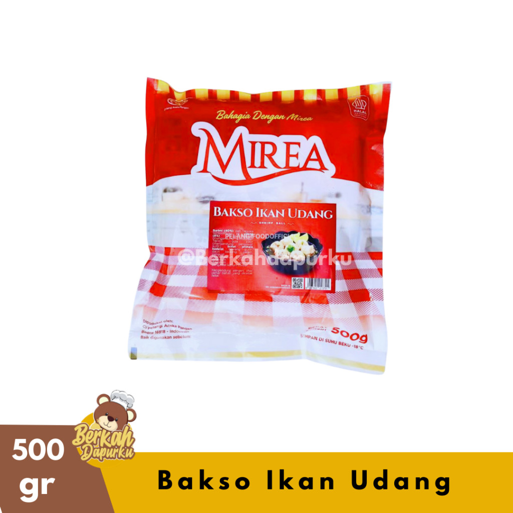 

Mirea Bakso Udang 500g