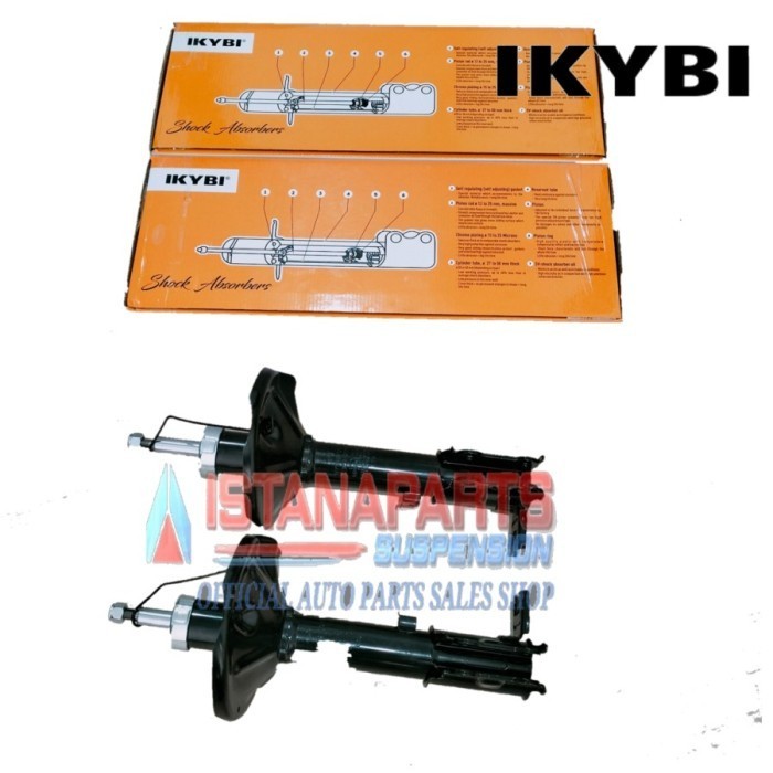 PAKET Shockbreaker Merk IKYBI Honda Stream Th 2002 - ON Depan Belakang Original Asli