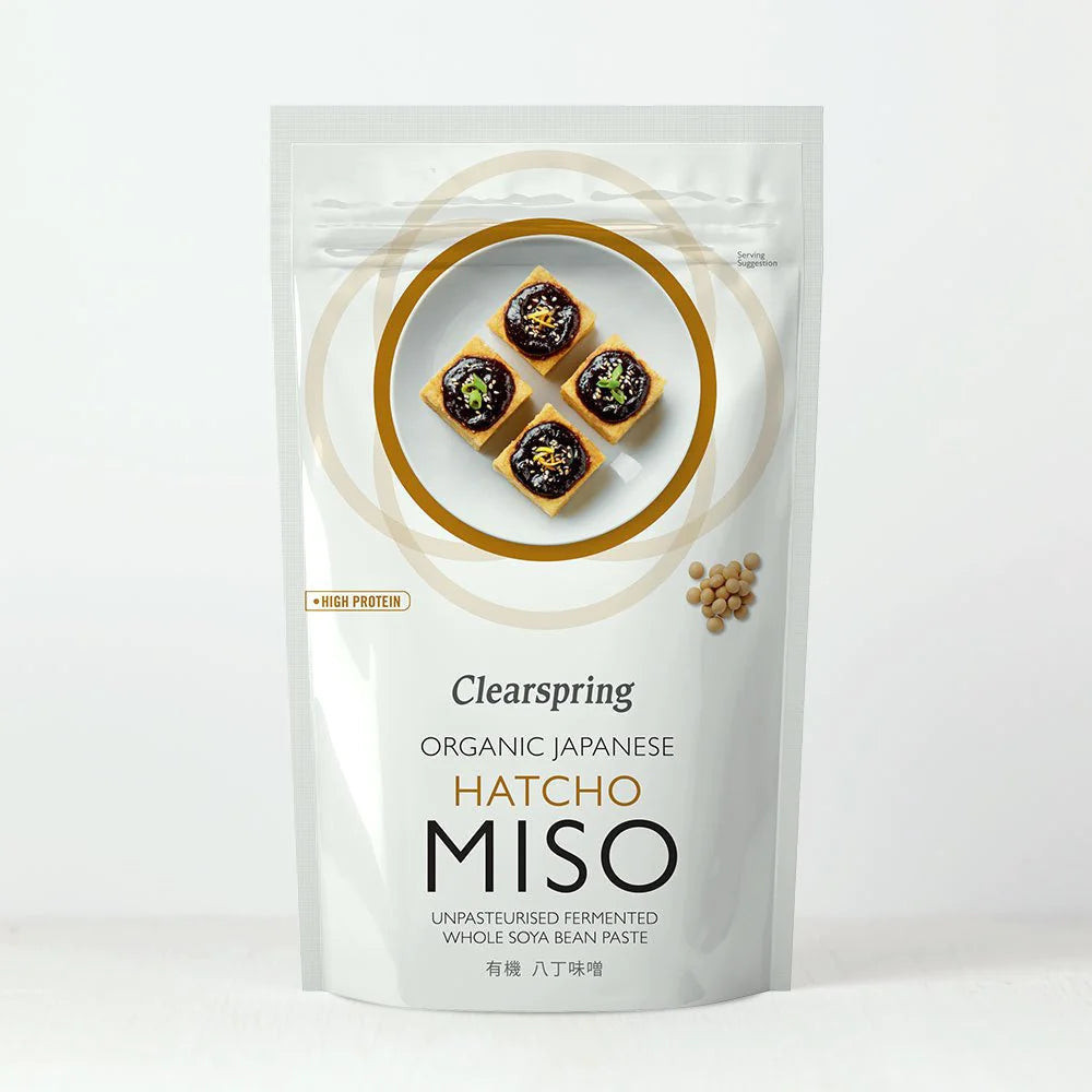 

Clearspring Organic Japanese Hatcho Miso 100% Soya Pouch (Unpasteurised) 300 g