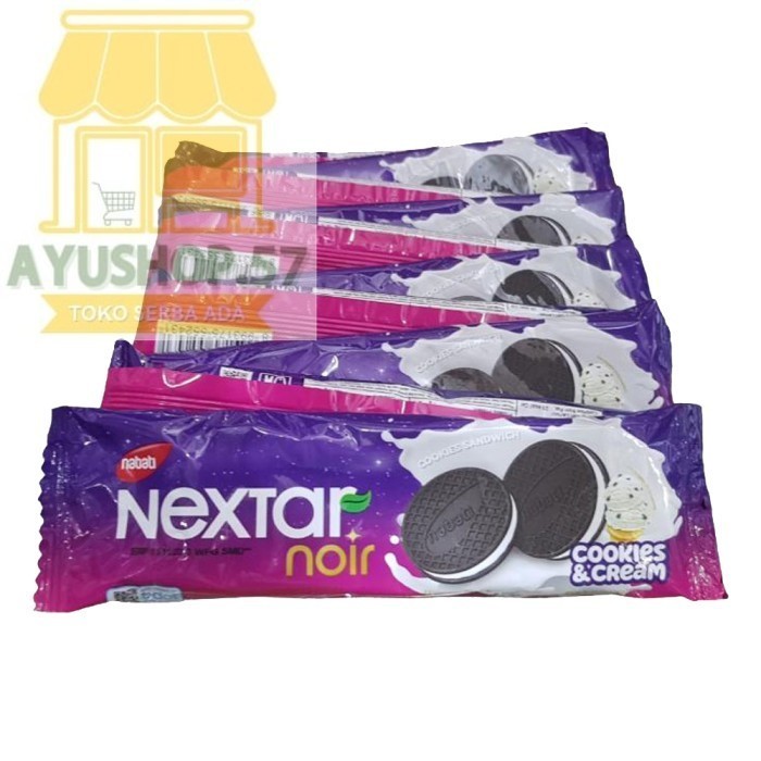 

NABATI NEXTAR NOIR RENCENG - COOKIES & CREAM - AYUSHOP57