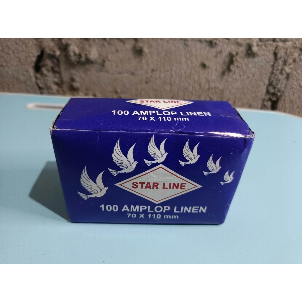 

Amplop Star Line amplop putih polos 1 box isi 100 Pcs
